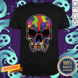 The Bad And The Good In One Color Skull Will Rock Your Life Day Dead Shirt