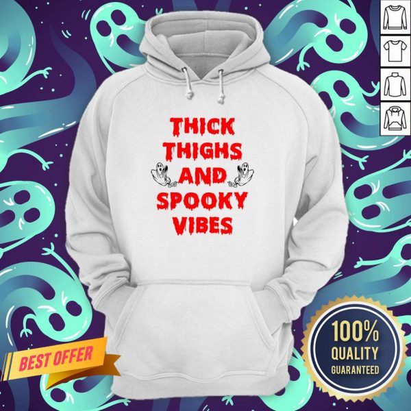 Thick Thighs And Spooky Vibes 2020 Halloween Hoodie