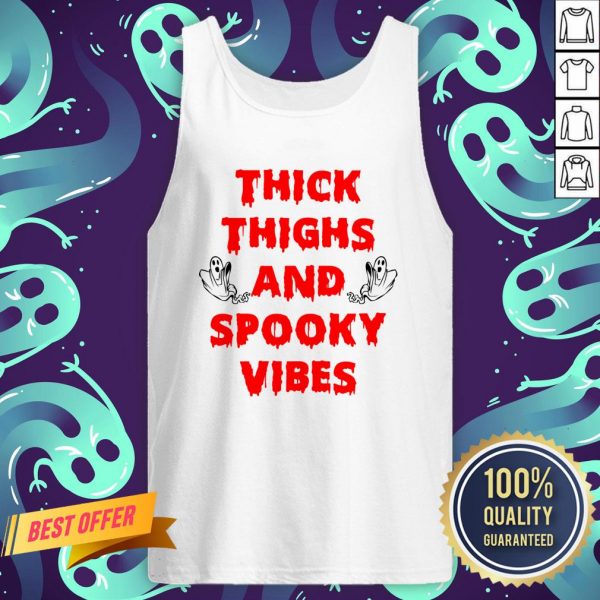 Thick Thighs And Spooky Vibes 2020 Halloween Tank Top