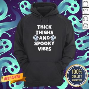 Thick Thighs And Spooky Vibes Halloween 2020 Hoodie