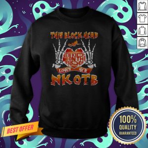 This Block Head New Kids On THe Block Loves Her Nkotb Halloween Sweatshirt