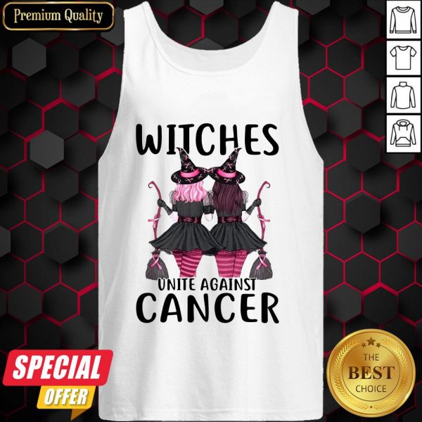 Witchcraft Witches Unite Against Cancer Tank Top