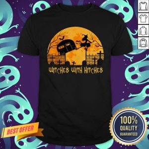 Witches With Hitches Halloween Camping Gift T-Shirt