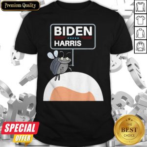 Funny Debate Fly On Mike Pence’s Head For Biden Harris 2020 Shirt