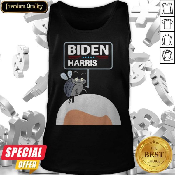 Funny Debate Fly On Mike Pence’s Head For Biden Harris 2020 Tank Top