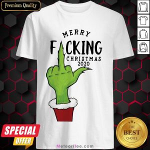 Good Grinch Merry Fucking Christmas 2020 Shirt- Design by Meteoritee.com