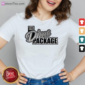 Good The Dime Package V-neck- Design by Meteoritee.com