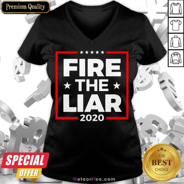 Hot Fire The Liar 2020 V-neck- Design by Meteoritee.com