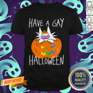I Have Gay Ghost Pumpkin Halloween Shirt