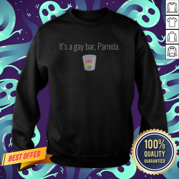 It's A Gay Bar Pamela LGBT Halloween Sweatshirt