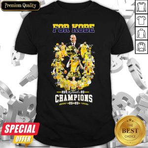 Los Angeles Lakers For Kobe 2020 The Finals Champions Shirt