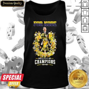 Los Angeles Lakers For Kobe 2020 The Finals Champions Tank Top