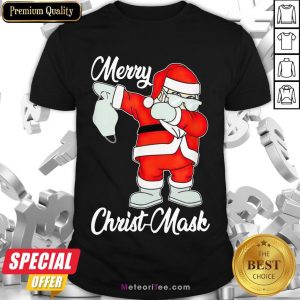 Nice 2020 Santa Claus Dabbing Merry Christmas Shirt- Design by Meteoritee.com