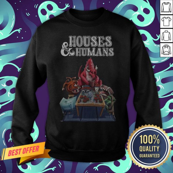 Nice Official Houses And Humans Sweatshirt