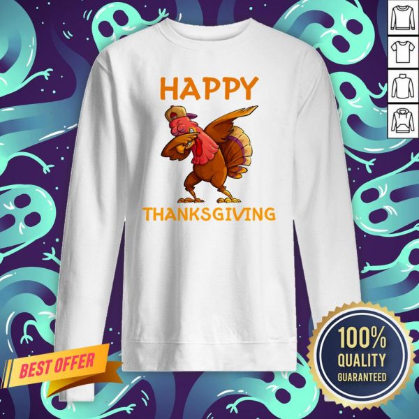 Nice Turkey Happy Thanksgiving Day Sweatshirt