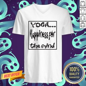 Nice Yoga Happiness For The Mind V-neck