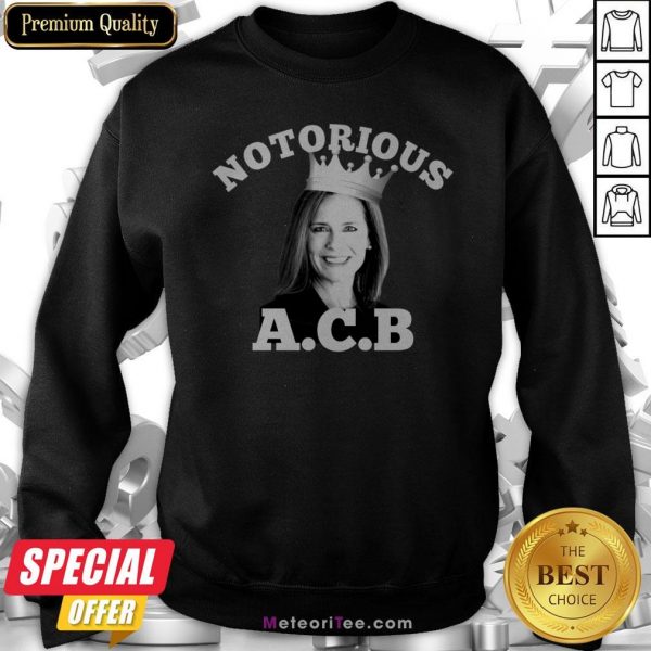 Notorious ACB Amy Coney Barrett Sweatshirt