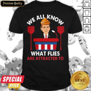 We All Know What Flies Are Attracted To Funny Pence 2020 Vp Debate Shirt