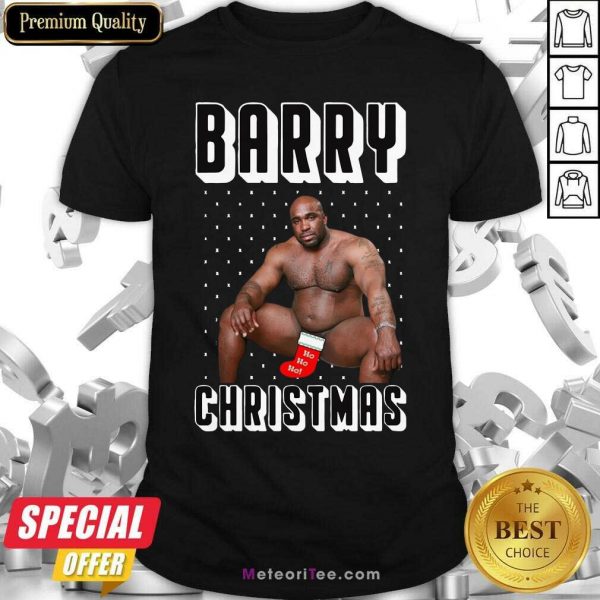 Barry Wood Merchandise Ugly Christmas Shirt - Design By Meteoritee.com
