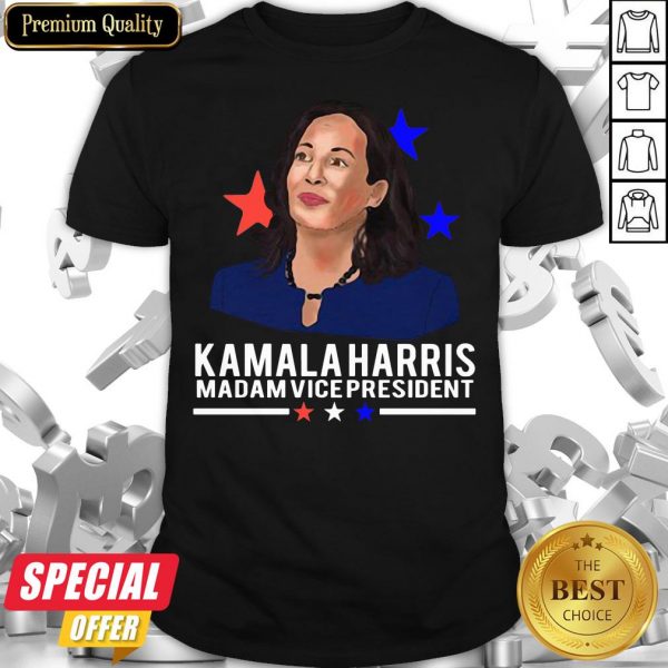 Awesome Madam Vice President Kamala Harris Short-Sleeve Shirt