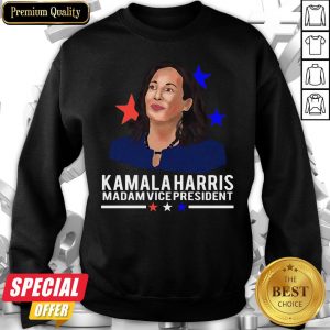 Awesome Madam Vice President Kamala Harris Short-Sleeve Sweatshirt