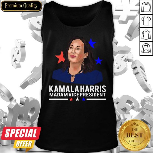 Awesome Madam Vice President Kamala Harris Short-Sleeve Tank Top