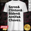 Soros Clinton Biden Antifa Chavez Sweatshirt - Design By Meteoritee.com