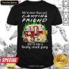 We’re More Than Just Camping Friend We’re Like A Really Small Gang Camping Funny Shirt - Design By Meteoritee.com