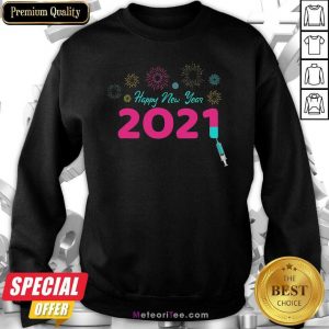 Official Happy New Year 2021 Mask Sweatshirt