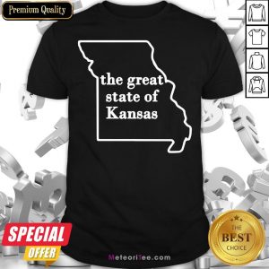 Official The Great State Of Kansas Missouri Shirt