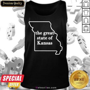 Official The Great State Of Kansas Missouri Tank Top
