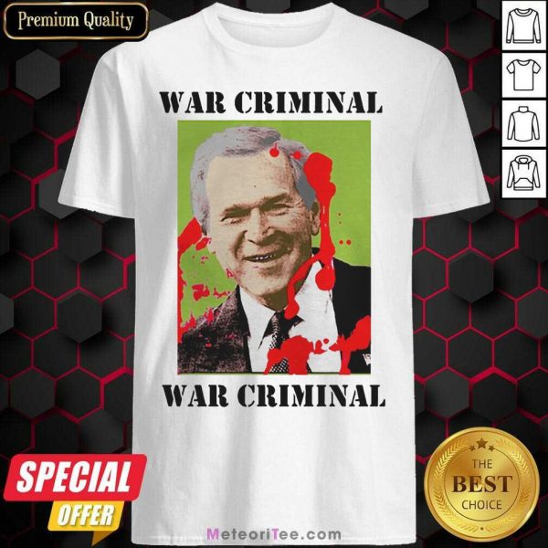 Maradona Protesting A Visit By George Bush War Criminal Shirt - Design By Meteoritee.com