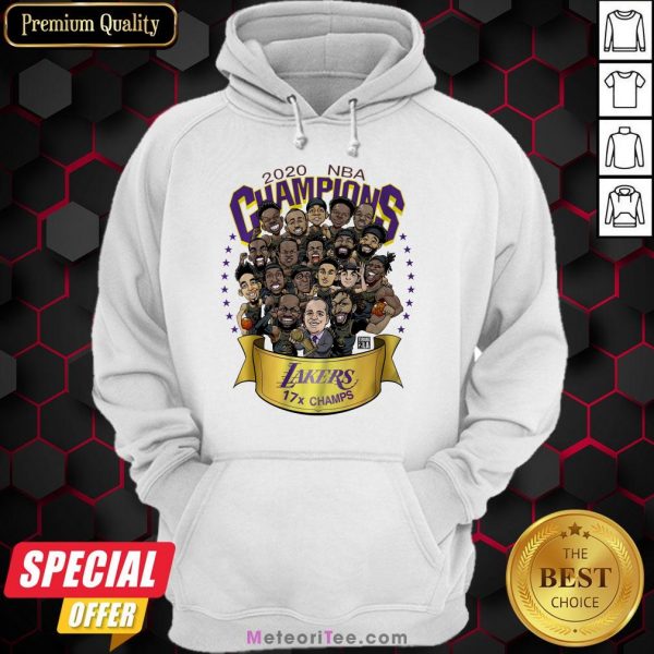 Top 2020 NBA Champions Los Angeles Lankers 17 Champs Hoodie