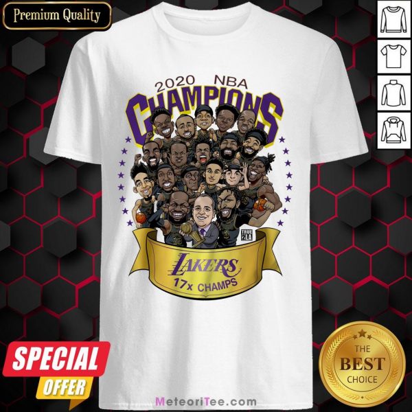 Top 2020 NBA Champions Los Angeles Lankers 17 Champs Shirt
