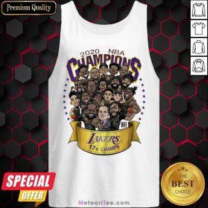 Top 2020 NBA Champions Los Angeles Lankers 17 Champs Tank Top