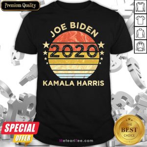 We Did It Joe Biden Kamala Harris Election 2020 46 President Vintage Retro Shirt