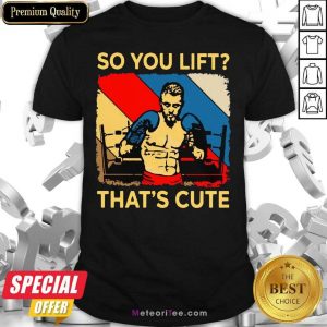Boxing So You Lift That’s Cute Vintage Shirt - Design By Meteoritee.com