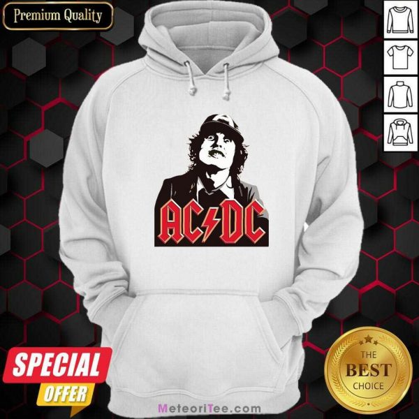 Classic Rock Magazine Ac Dc Hoodie- Design By Meteoritee.com