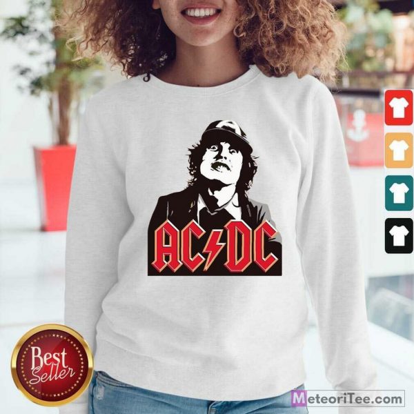 Classic Rock Magazine Ac Dc Sweatshirt - Design By Meteoritee.com