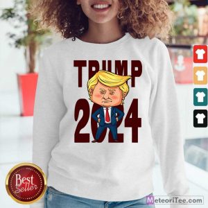 Donald Trump 2024 Sweatshirt - Design By Meteoritee.com