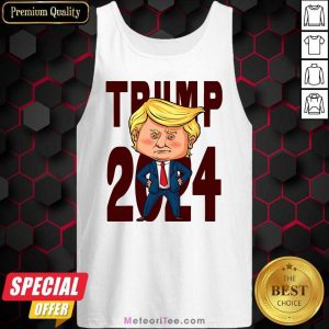 Donald Trump 2024 Tank Top - Design By Meteoritee.com