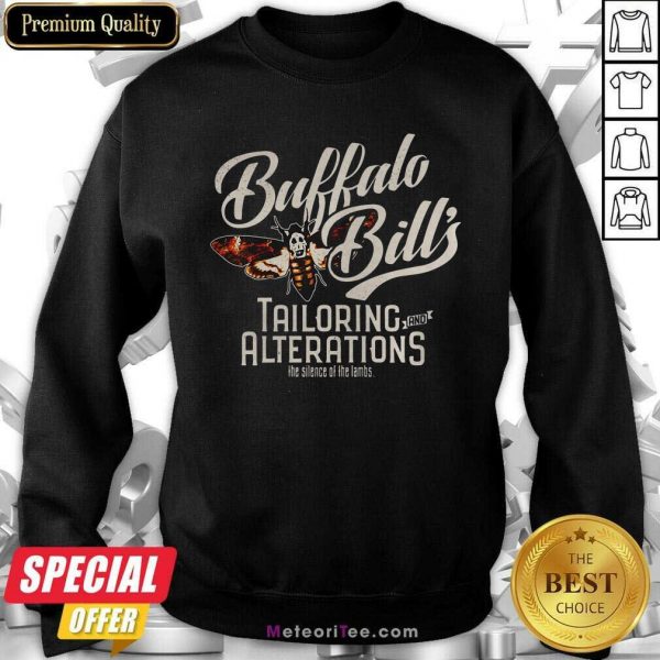 Buffalo Bill’s Tailoring And Alterations The Silence Of The Lambs Bee Funny Sweatshirt - Design By Meteoritee.com