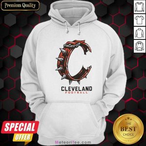 Logo Cleveland Football Hoodie - Design By Meteoritee.com
