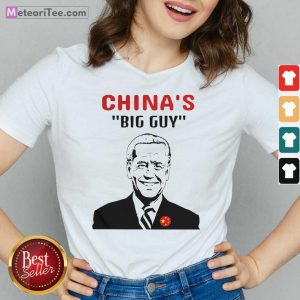 Biden Is China’s Guy In A Big Way Election V-neck - Design By Meteoritee.com