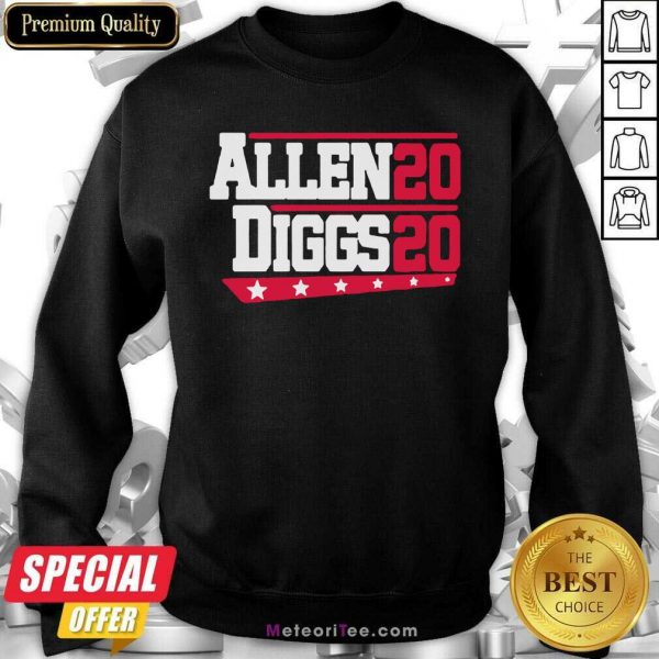 Buffalo Bills Allen Diggs 2020 Sweatshirt- Design By Meteoritee.com
