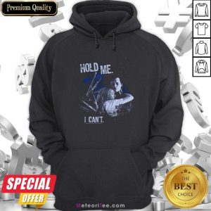 Edward Scissorhands Hold Me I Can’t Hoodie - Design By Meteoritee.com
