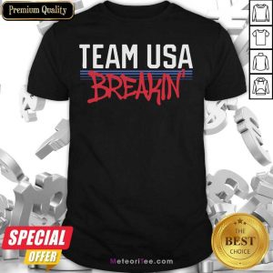 Team Usa Breaking Graffiti Shirt - Design By Meteoritee.com