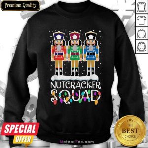 Nutcracker Squad Merry Christmas Sweatshirt - Design By Meteoritee.com