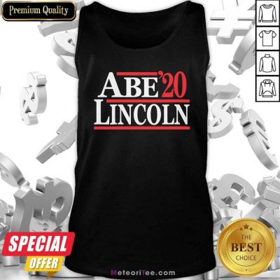  Abe Lincoln 2020 Election Tank Top - Design By Meteoritee.com