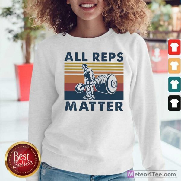 All Reps Matter Vintage Sweatshirt - Design By Meteoritee.com